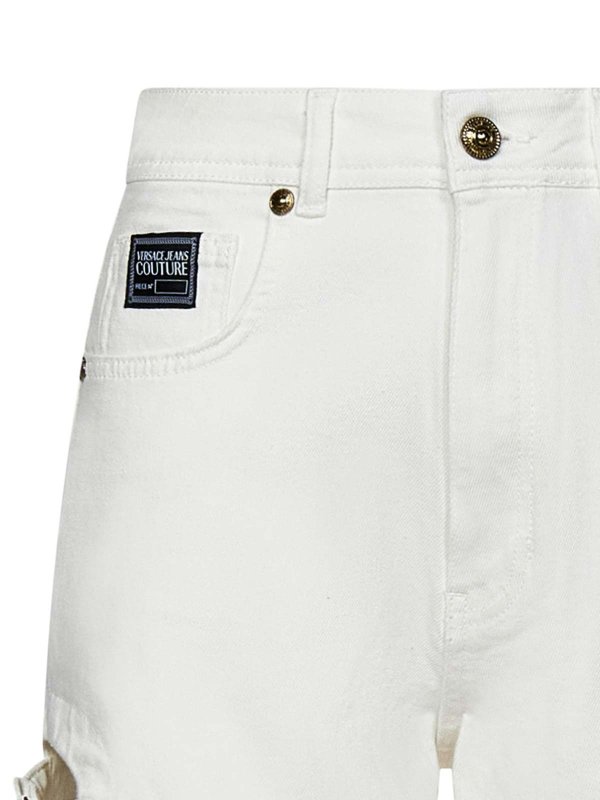 Shorts - Blanco shop online: VERSACE JEANS