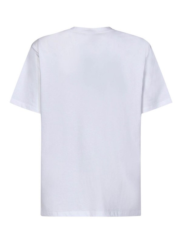The Best Shops Balmain: T-shirts - T-Shirt - Weiß