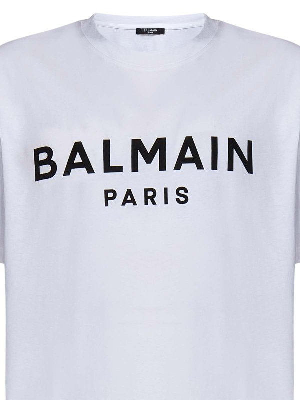 T-Shirt - Weiß shop online: Balmain