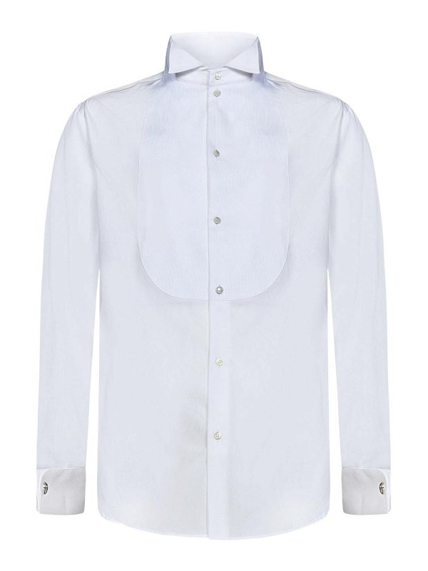 EMPORIO ARMANI: Hemden - Hemd - Weiß