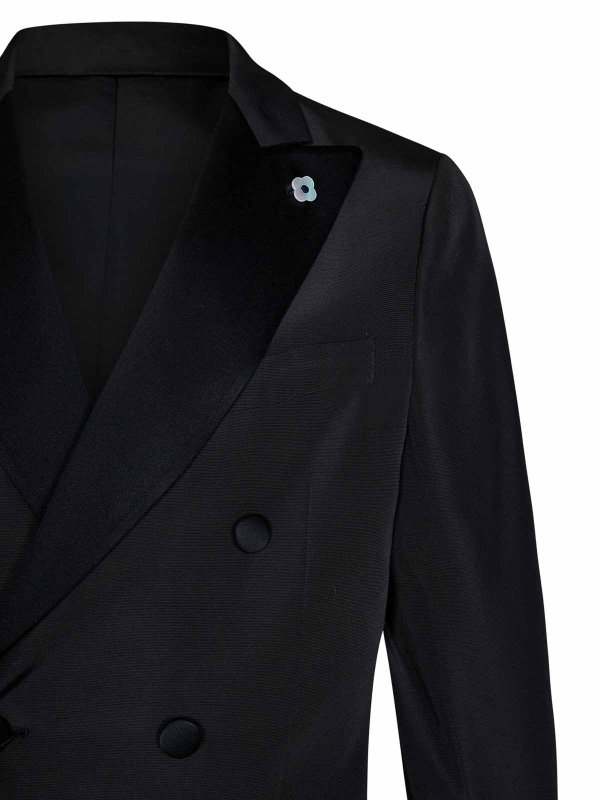 フォーマルスーツ - 黒 shop online: LARDINI