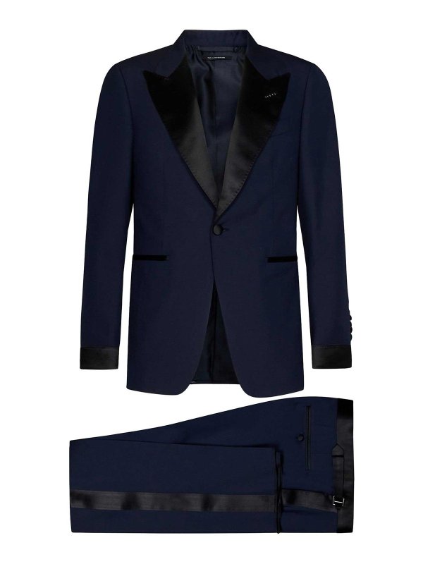 TOM FORD: フォーマルスーツ - フォーマルスーツ - ブルー