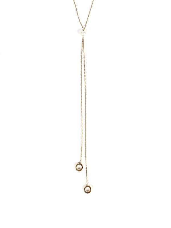 DELFINA DELETTREZ: Collier online - Colliers - Jaune
