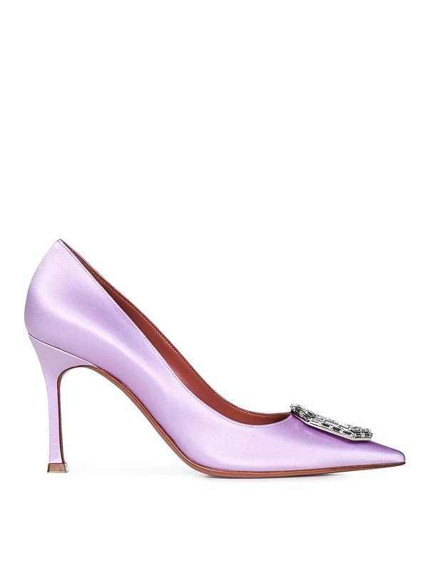 AMINA MUADDI: court shoes - Piumps