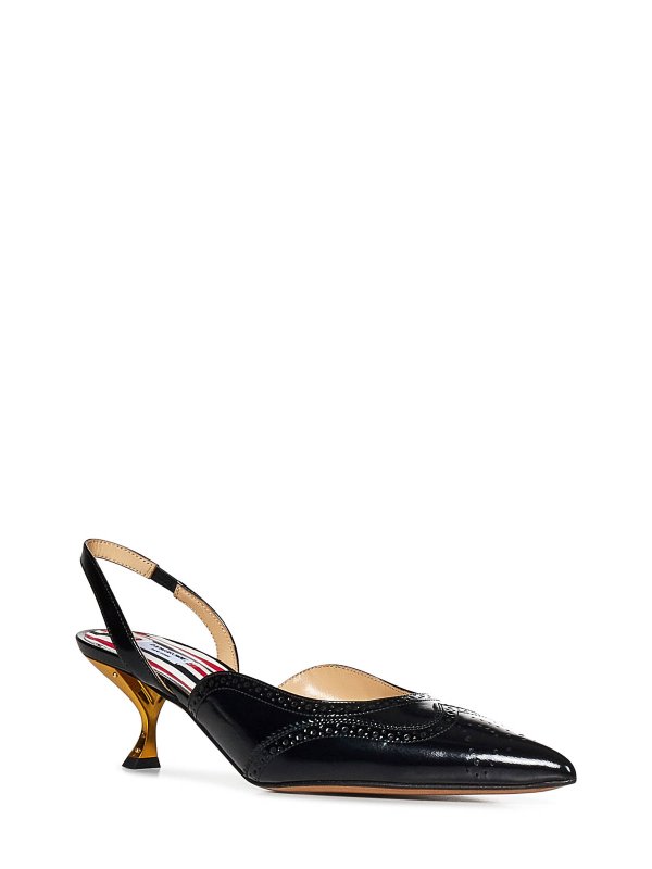 THOM BROWNE: court shoes online - Slingback