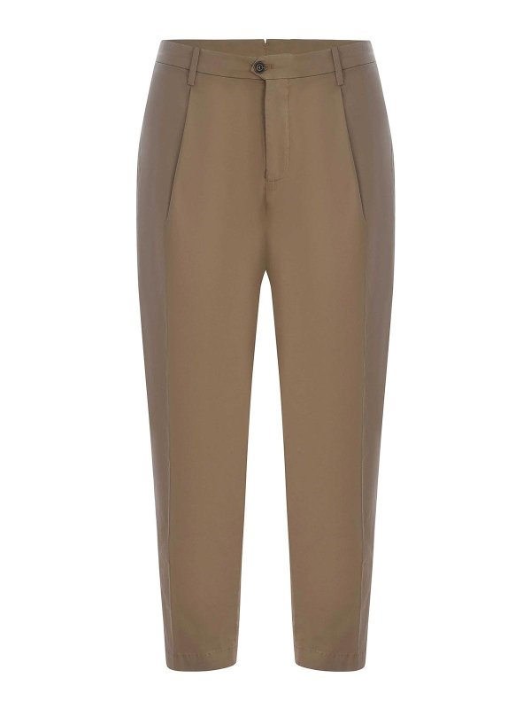 BRIGLIA 1949: casual trousers - Cotton