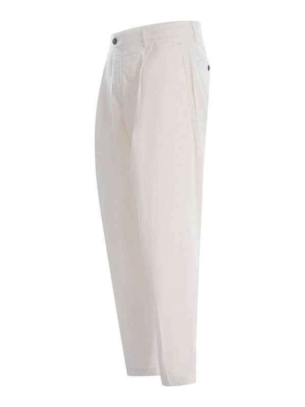 BRIGLIA 1949: casual trousers online - Cotton