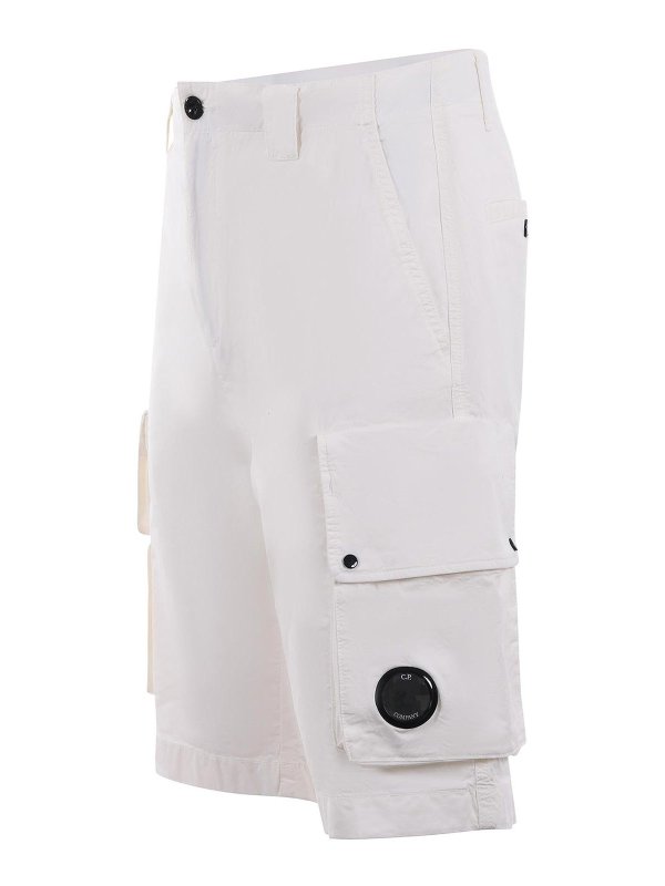C.P. COMPANY: Shorts online - Short - Blanc