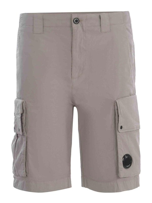 C.P. COMPANY: Shorts - Shorts - Gris