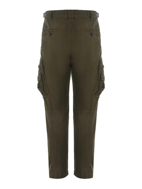 The Best Shops DIESEL: カジュアルトラウザー - カジュアルパンツ - 緑