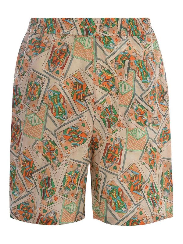 The Best Shops DRÔLE DE MONSIEUR: トラウザーショーツ - ショートパンツ - Jeu De Cartes