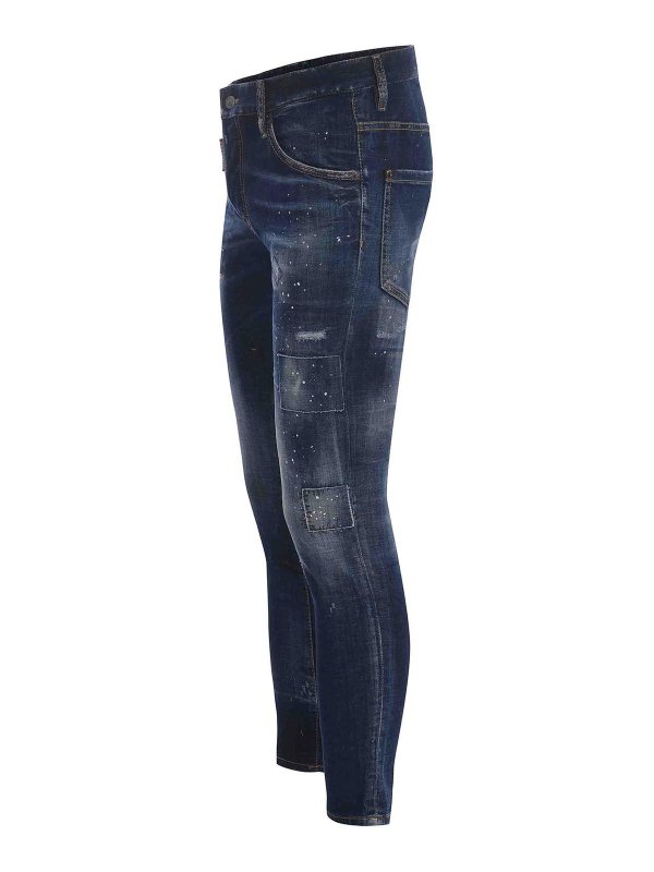 DSQUARED2: Jeans Rectos online - Vaqueros Rectos - Azul