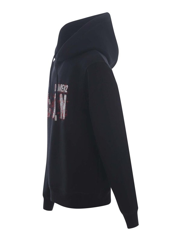 DSQUARED2: Sweatshirts & Sweaters online - Scribble Sweatshirt