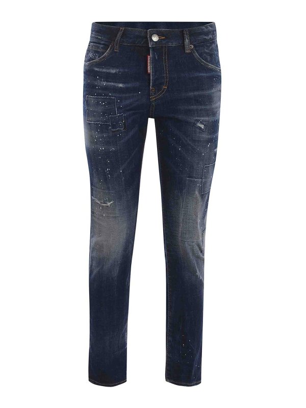 DSQUARED2: Straight Leg Jeans - Straight Leg Jeans