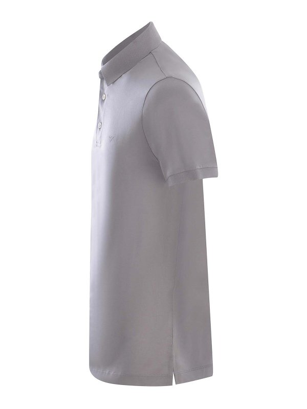 EMPORIO ARMANI: polo online - Polo Realizzata In Jersey