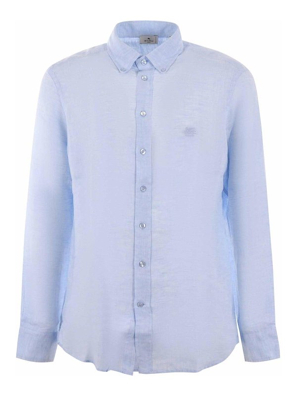 ETRO: Hemden - Hemd - Hellblau