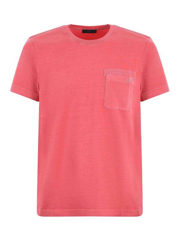 FAY: Tシャツ - Tシャツ - ライトレッド