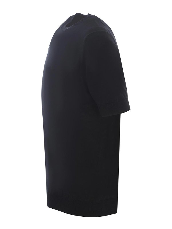 FILIPPO DE LAURENTIIS: Pull col rond online - Pull Col Rond - Noir