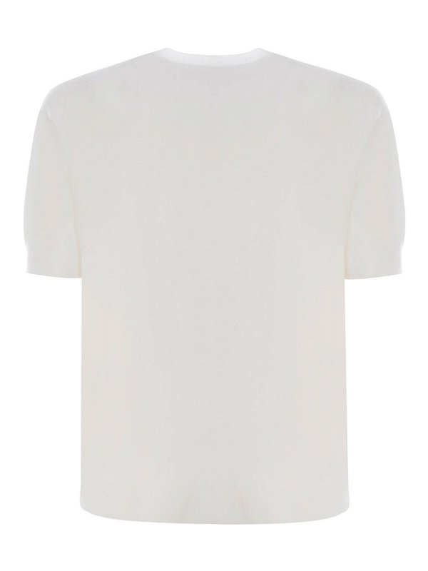 The Best Shops FILIPPO DE LAURENTIIS: クルーネック - クルーネック - 白