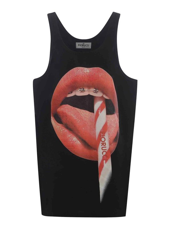 FIORUCCI: ショートドレス - ショートドレス - 黒