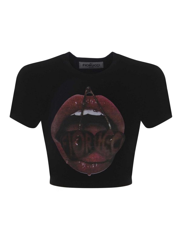 FIORUCCI: T-shirts - T-Shirt - Noir