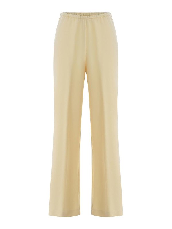 FORTE FORTE: Casual Hosen - Casual Hose - Hellgelb