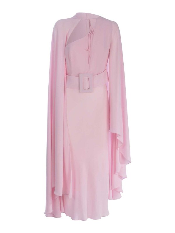 GIUSEPPE DI MORABITO: Knielange Kleider - Knielanges Kleid - Nude