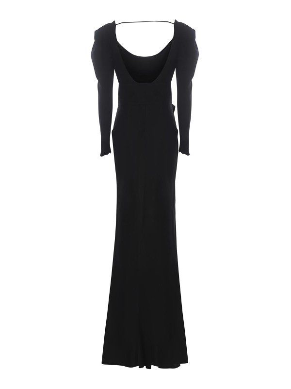 The Best Shops GIUSEPPE DI MORABITO: Maxi robe - Maxi Robe - Noir