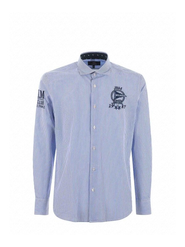 LA MARTINA: Hemden - Hemd - Blau