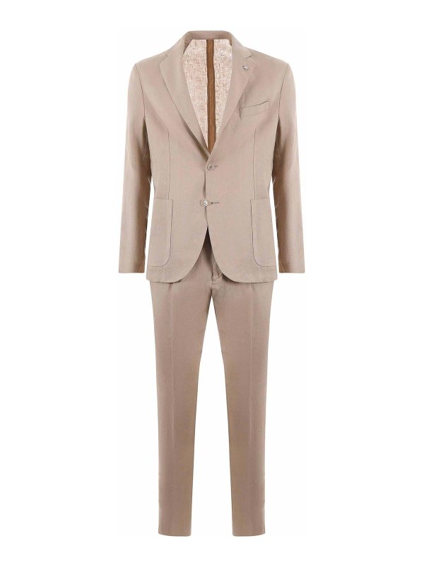 MANUEL RITZ : フォーマルスーツ - フォーマルスーツ - ベージュ