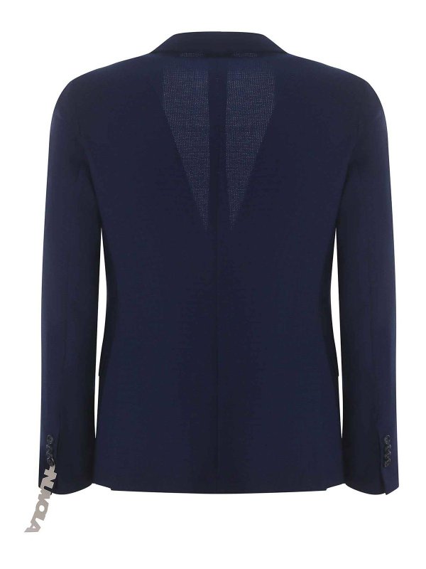 The Best Shops MANUEL RITZ : カジュアルジャケット - カジュアルジャケット - ブルー