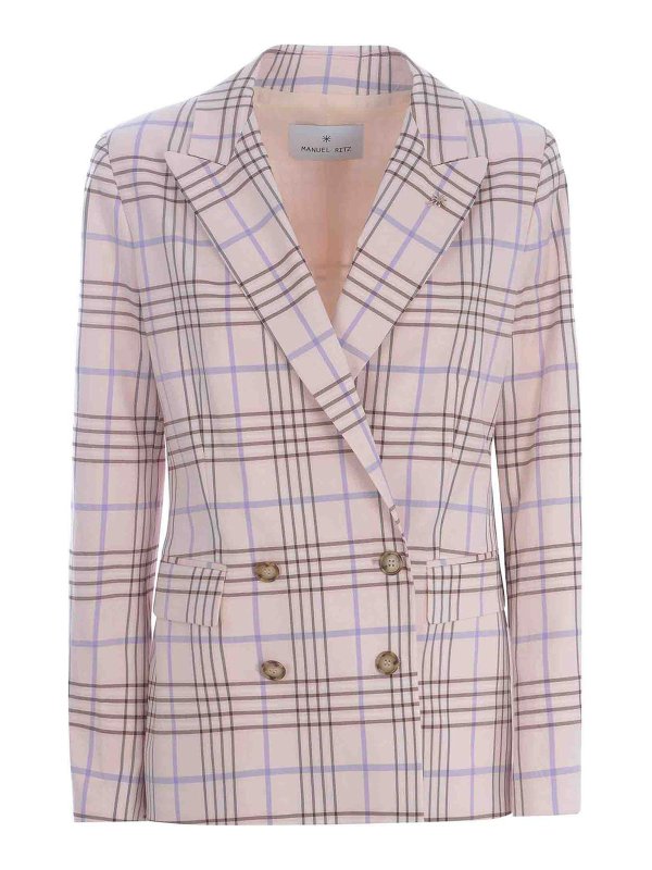 MANUEL RITZ : Vestes de costume - Blazer - Couleur Chair