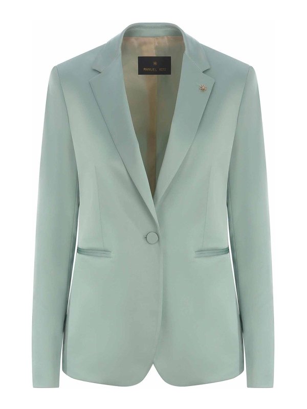 The Best Shops MANUEL RITZ : Robe longueur genou - Robe Au Genou - Vert