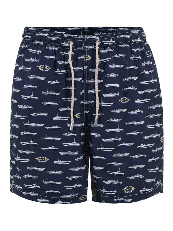 MC2 SAINT BARTH: 水着 - ワンピース - ブルー