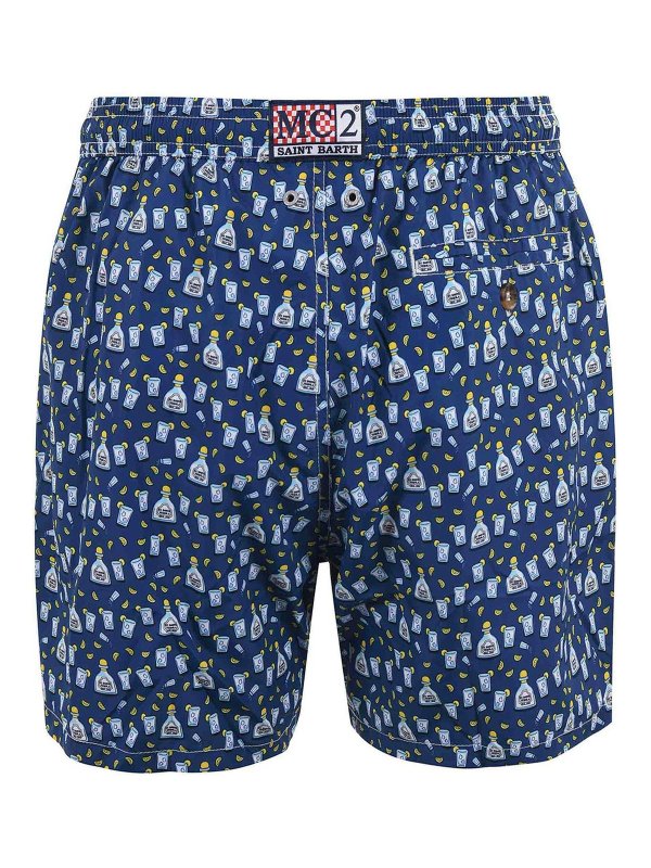 The Best Shops MC2 SAINT BARTH: Badeanzüge und Badehosen - Badeanzug - Blau