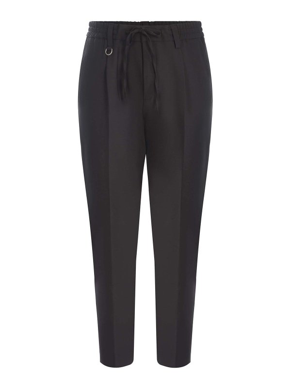 Paolo Pecora: カジュアルトラウザー - カジュアルパンツ - グレー