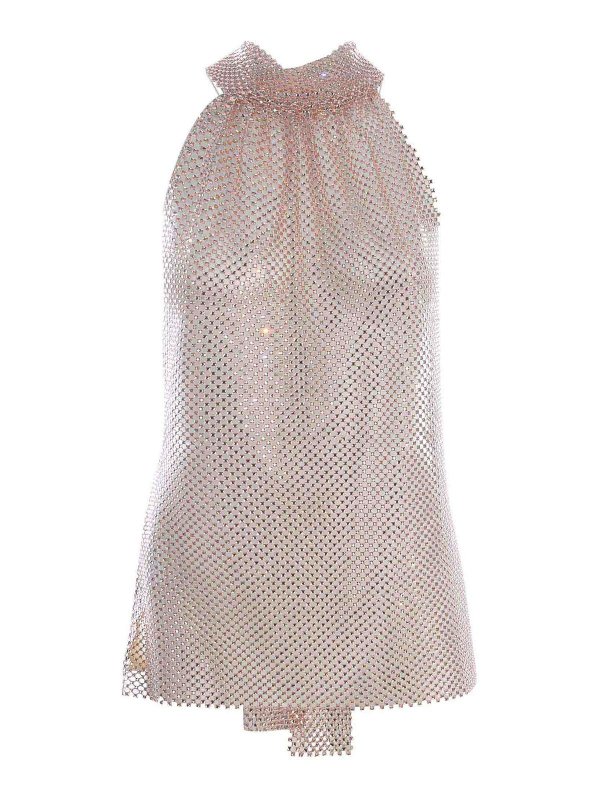 Philosophy di Lorenzo Serafini: Tops & Tank tops - Rhinestone top