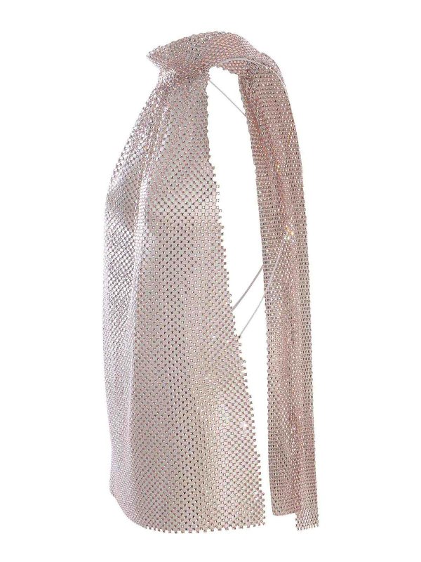 Philosophy di Lorenzo Serafini: Tops & Tank tops online - Rhinestone top