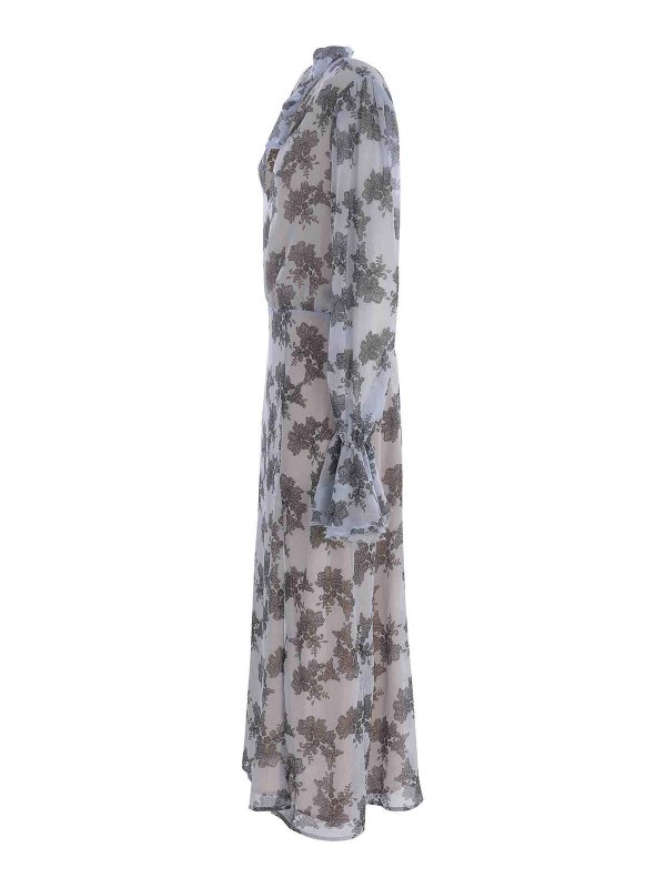 ROTATE Birger Christensen: Maxi robe online - Maxi Robe - Bleu Clair