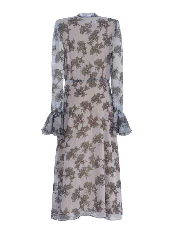 The Best Shops ROTATE Birger Christensen: Maxi robe - Maxi Robe - Bleu Clair