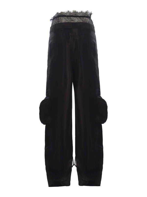 The Best Shops ROTATE Birger Christensen: Pantalons casual - Pantalons Décontractés - Noir