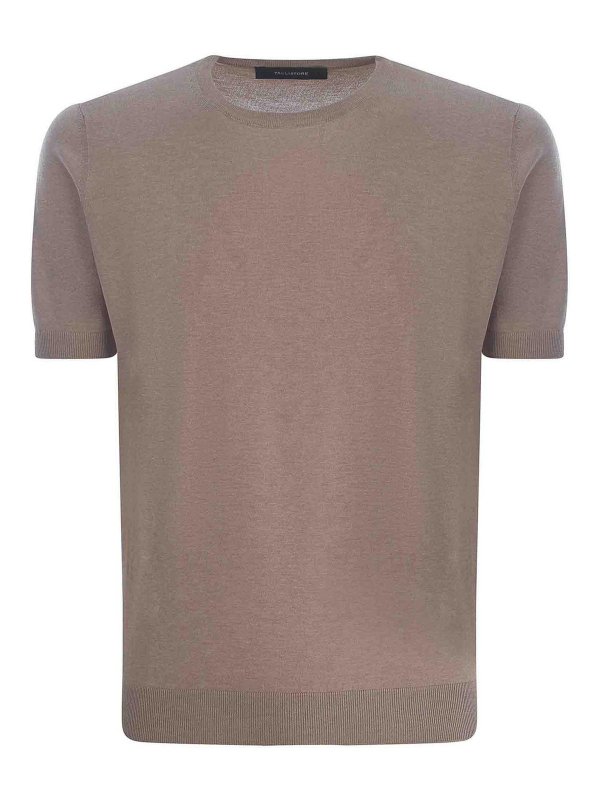 TAGLIATORE: t-shirts - Silk