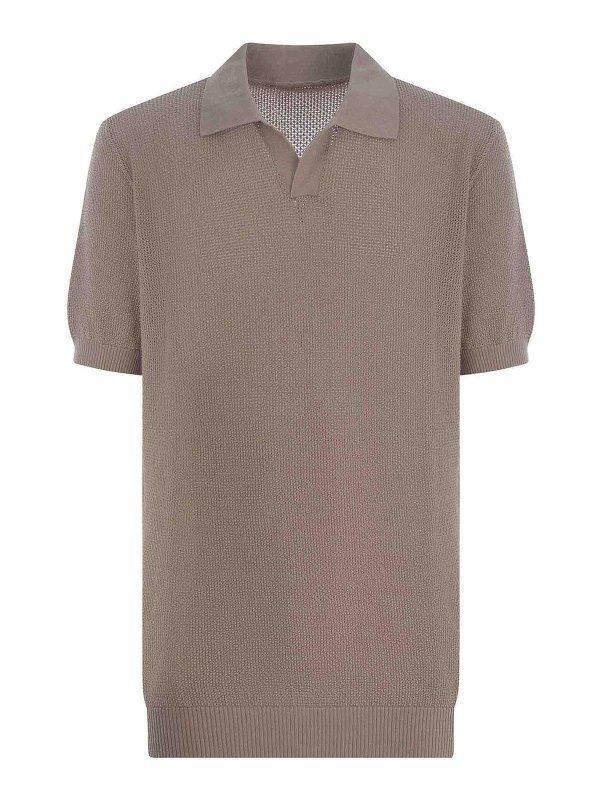 TAGLIATORE: Poloshirts - Poloshirt - Grau