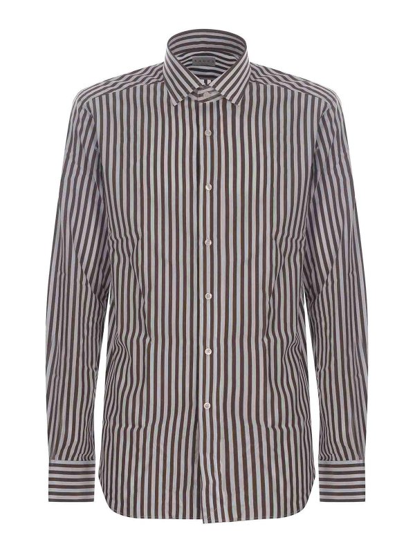 XACUS: シャツ - シャツ - ブラウン