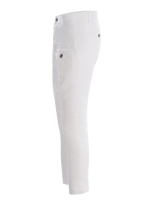 DSQUARED2: casual trousers online - Cotton