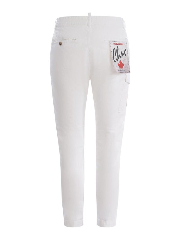 The Best Shops DSQUARED2: casual trousers - Cotton