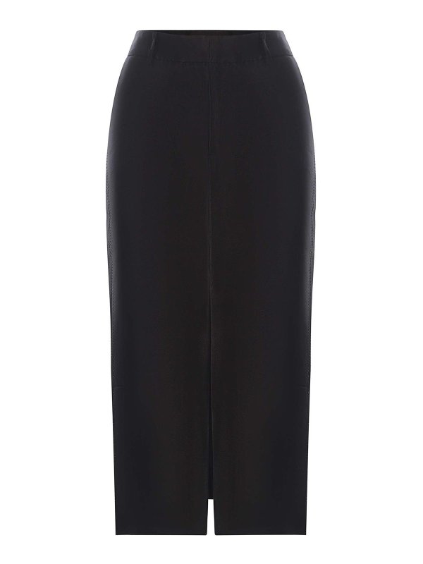 ROTATE Birger Christensen: gonne al ginocchio  e longuette - Gonna Realizzata In Misto Viscosa