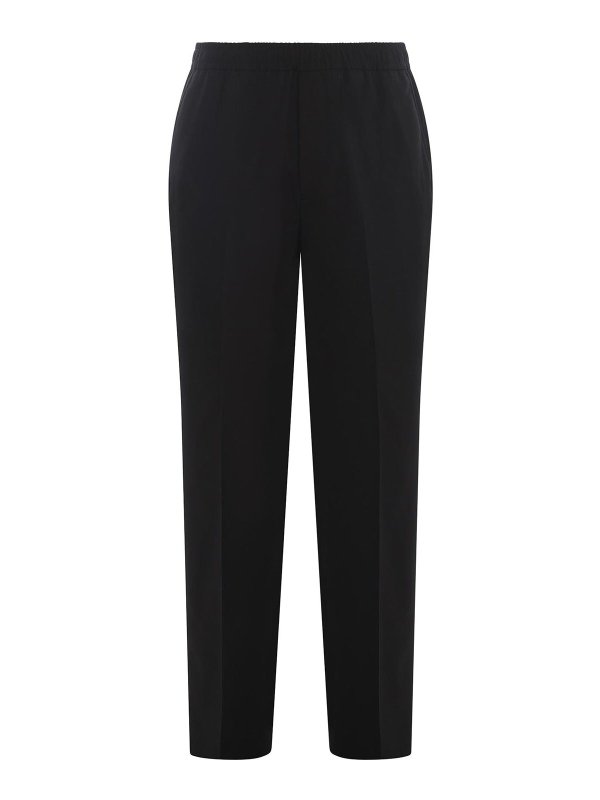 BEABLE: カジュアルトラウザー - カジュアルパンツ - 黒