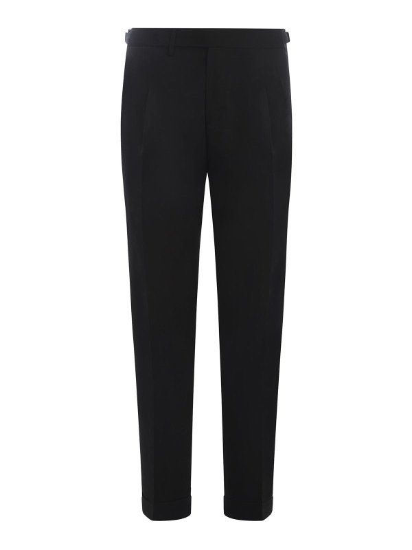 BRIGLIA 1949: casual trousers - Trousers Wool Blend