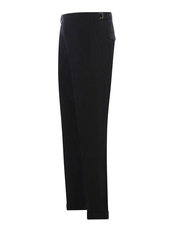 BRIGLIA 1949: casual trousers online - Trousers Wool Blend